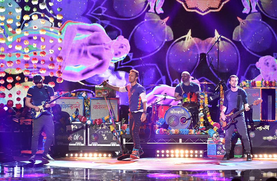 At Super Bowl, Coldplay shows some Hindi love! - The Economic Times