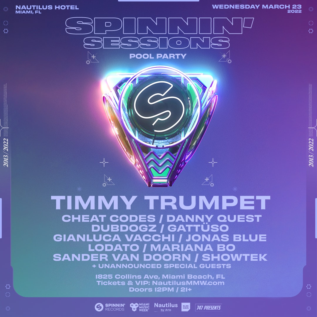 IGSquare Spinnin Session Miami Lineup