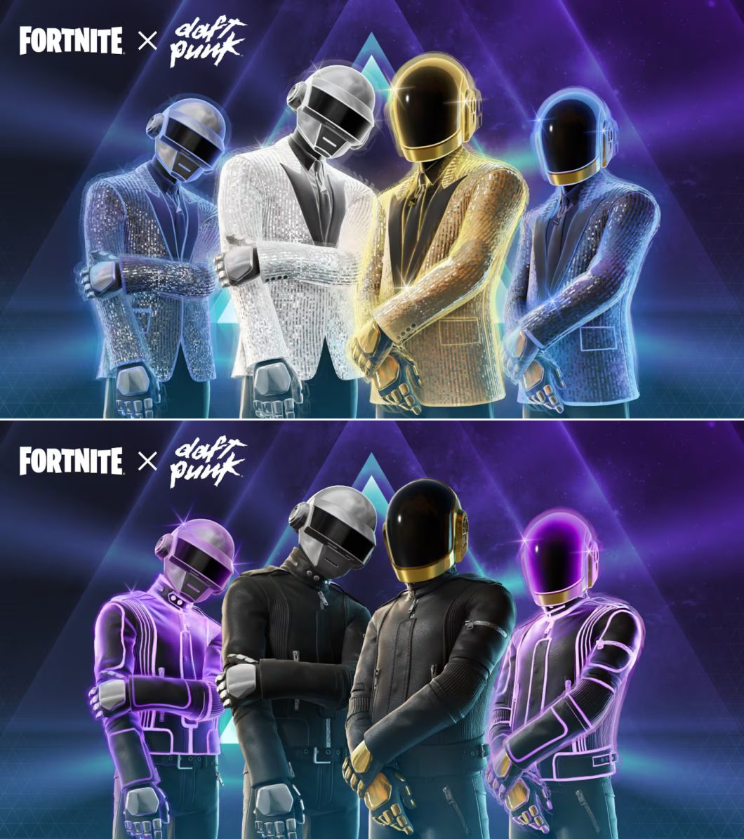 Daft Punk Enter the Fortnite Universe with Immersive New Expansion 1 Daft Punk Feature