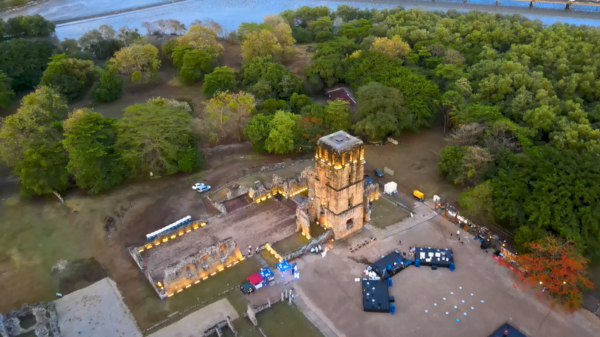 Image 01 . PANAMA VIEJO RUINS PANAMA
